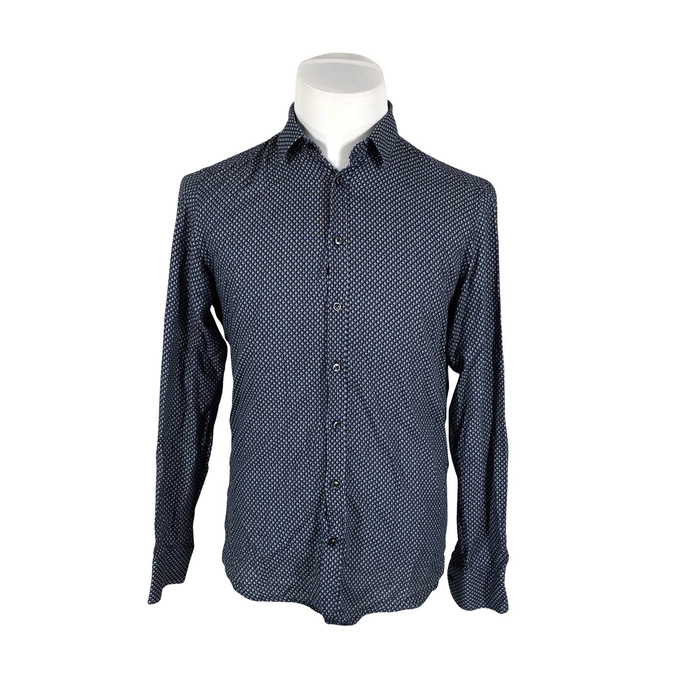 Unisex Sand - Collared shirt, size M - Blue (1)