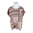 Unisex Ciso - Short-sleeved blouse, size 46 - Light pink ()
