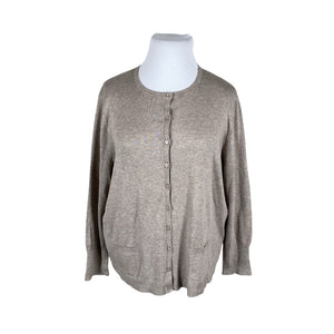 Unisex Gerry Weber - Cardigan, size 48 - Beige (1)