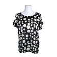 Unisex Rue de Femme - Short-sleeved blouse, size 36 - Black ()