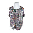 Unisex Gerry Weber - Short-sleeved blouse, size 46 - Violet ()