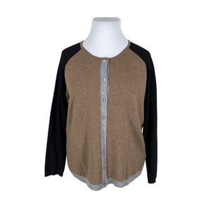Unisex Gerry Weber - Cardigan, size 46 - Brown (1)