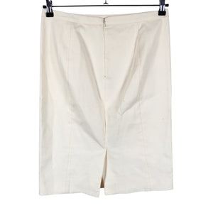 Unisex J.Crew - Pencil skirt, size 38 - Natural white (2)