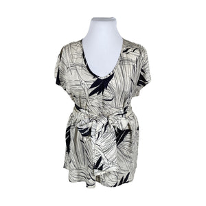 Unisex The Masai - Short-sleeved blouse, size 46 - Natural white (1)
