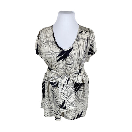 Unisex The Masai - Short-sleeved blouse, size 46 - Natural white ()