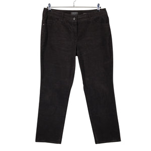 Unisex Gerry Weber - Velvet pants, size 46 - Brown (1)