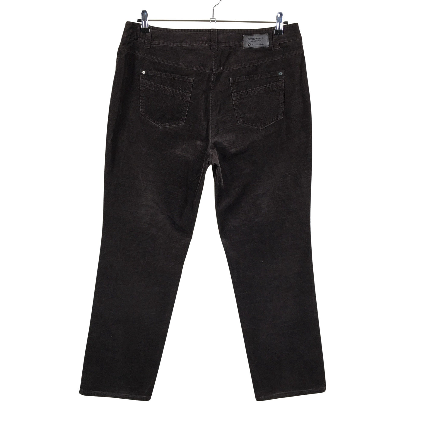 Unisex Gerry Weber - Velvet pants, size 46 - Brown (2)