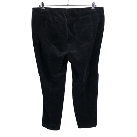 Unisex Robell - Velvet pants, size 48 - Black (2)