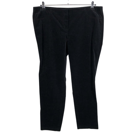 Unisex Robell - Velvet pants, size 48 - Black ()