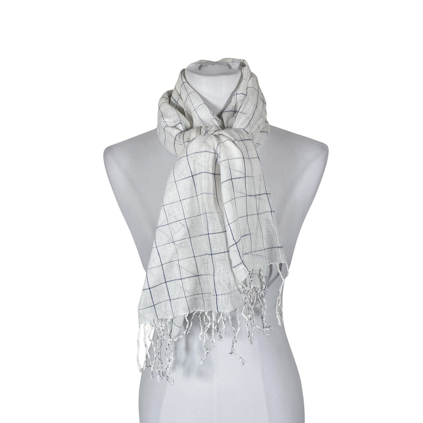 Unisex A+more - Scarf, size Midi - White (1)
