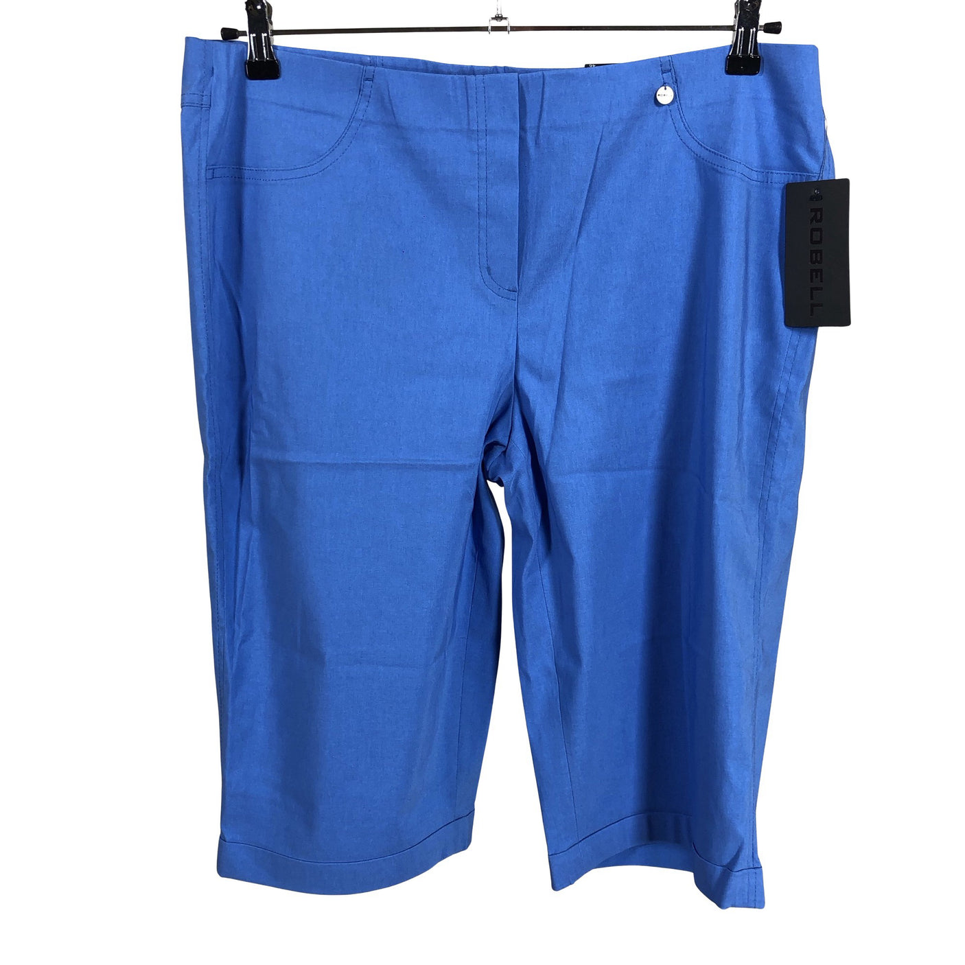 Unisex Robell - Capri pants, size 46 - Light blue (1)