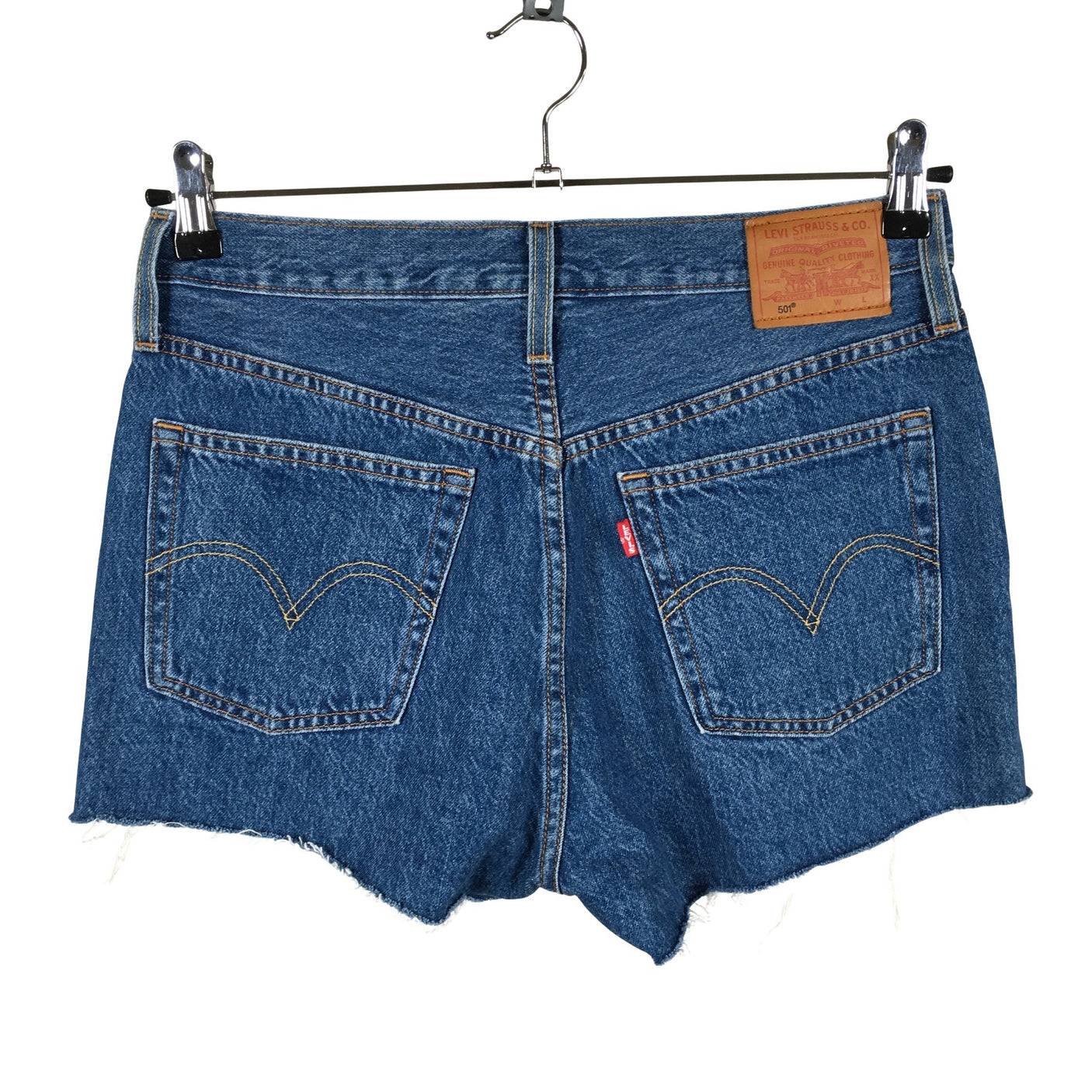 Unisex Levi's - Denim shorts, size W28 - Light blue (2)