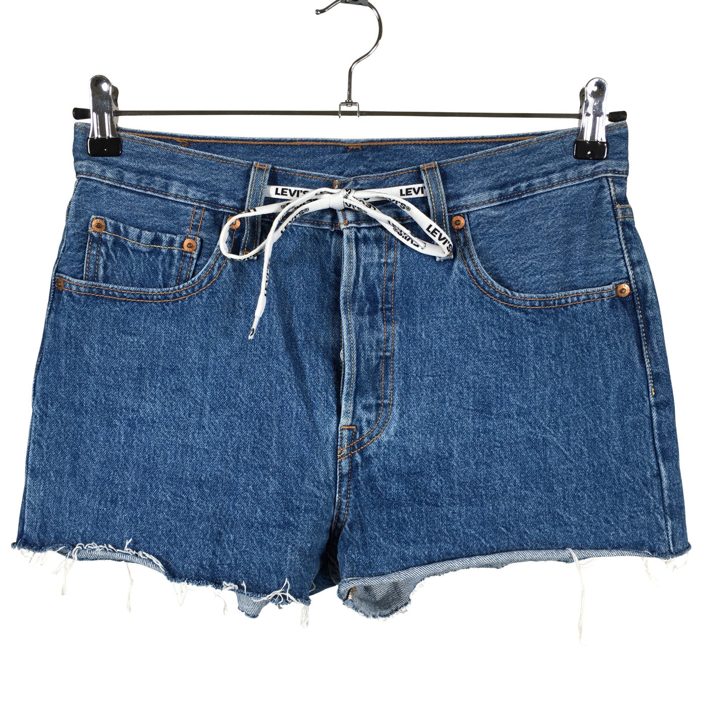 Unisex Levi's - Denim shorts, size W28 - Light blue (1)