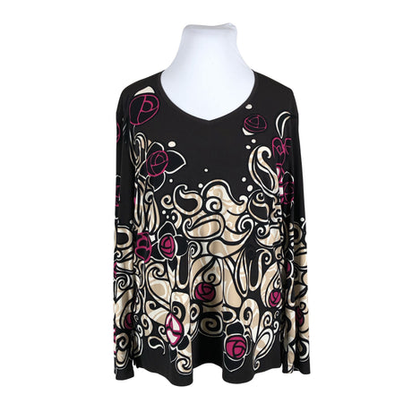 Unisex Samoon - Tricot shirt, size 48 - Brown ()