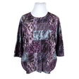 Unisex Barbara Lebek - Tricot shirt, size 50 - Violet ()