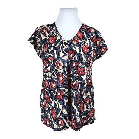 Unisex The Masai - Short-sleeved blouse, size 44 - Blue ()