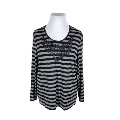 Unisex Gerry Weber - Tricot shirt, size 48 - Gray ()