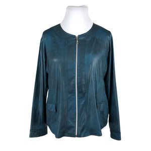 Unisex Magna - Sweat jacket, size 52 - Turquoise (1)