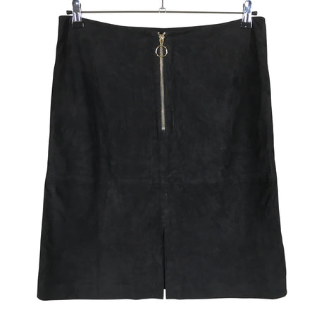 Unisex Cut & Pret - Leather skirt, size 42 - Black (2)