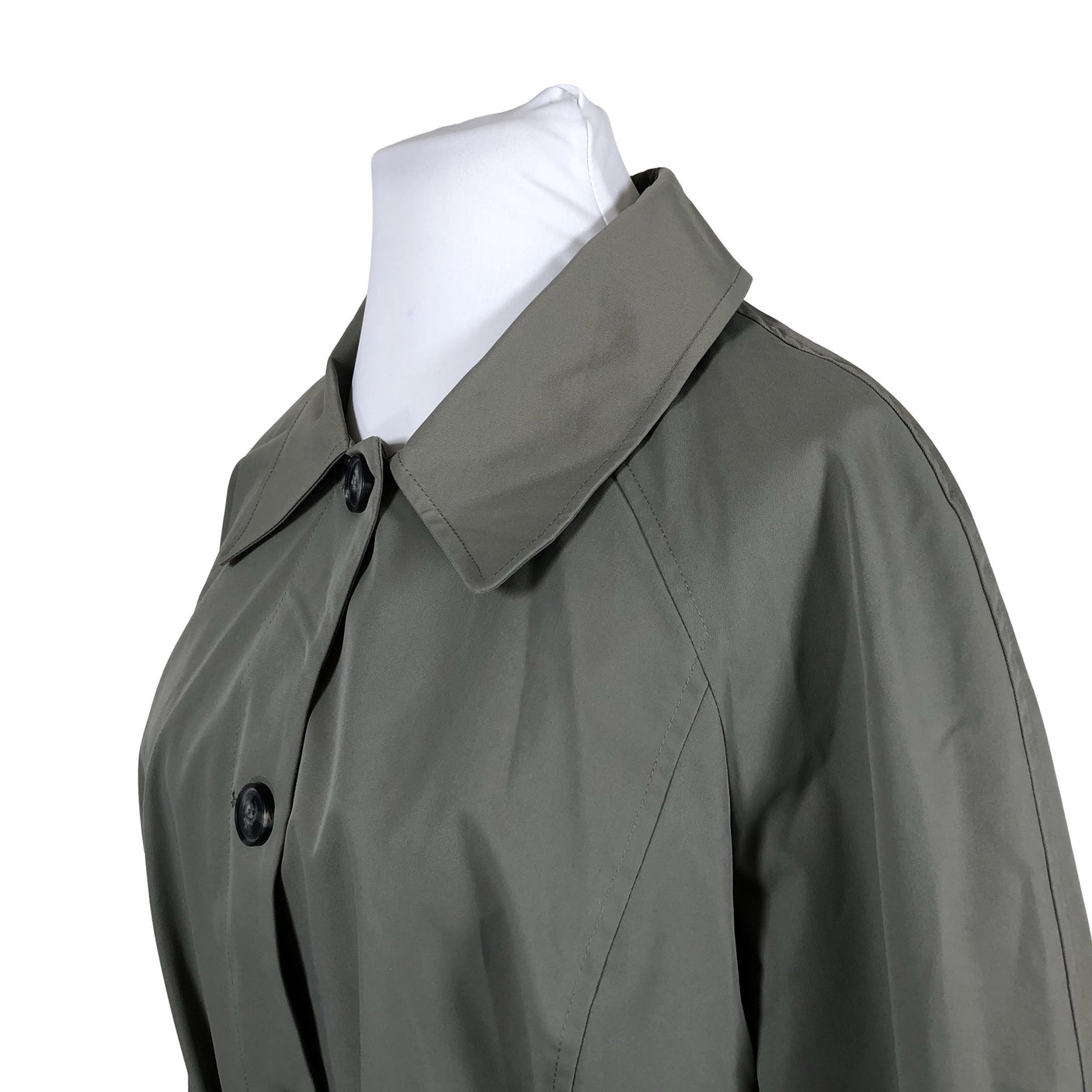 Unisex Zizzi - Trench coat, size 50 - Green (2)