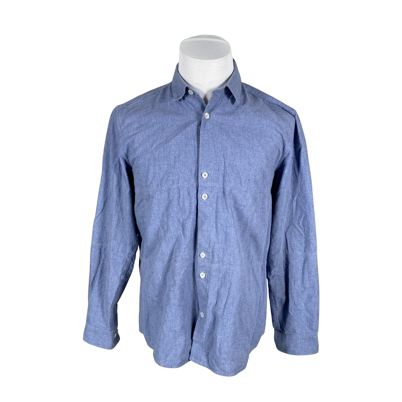 Unisex Frenn - Collared shirt, size L - Light blue (1)