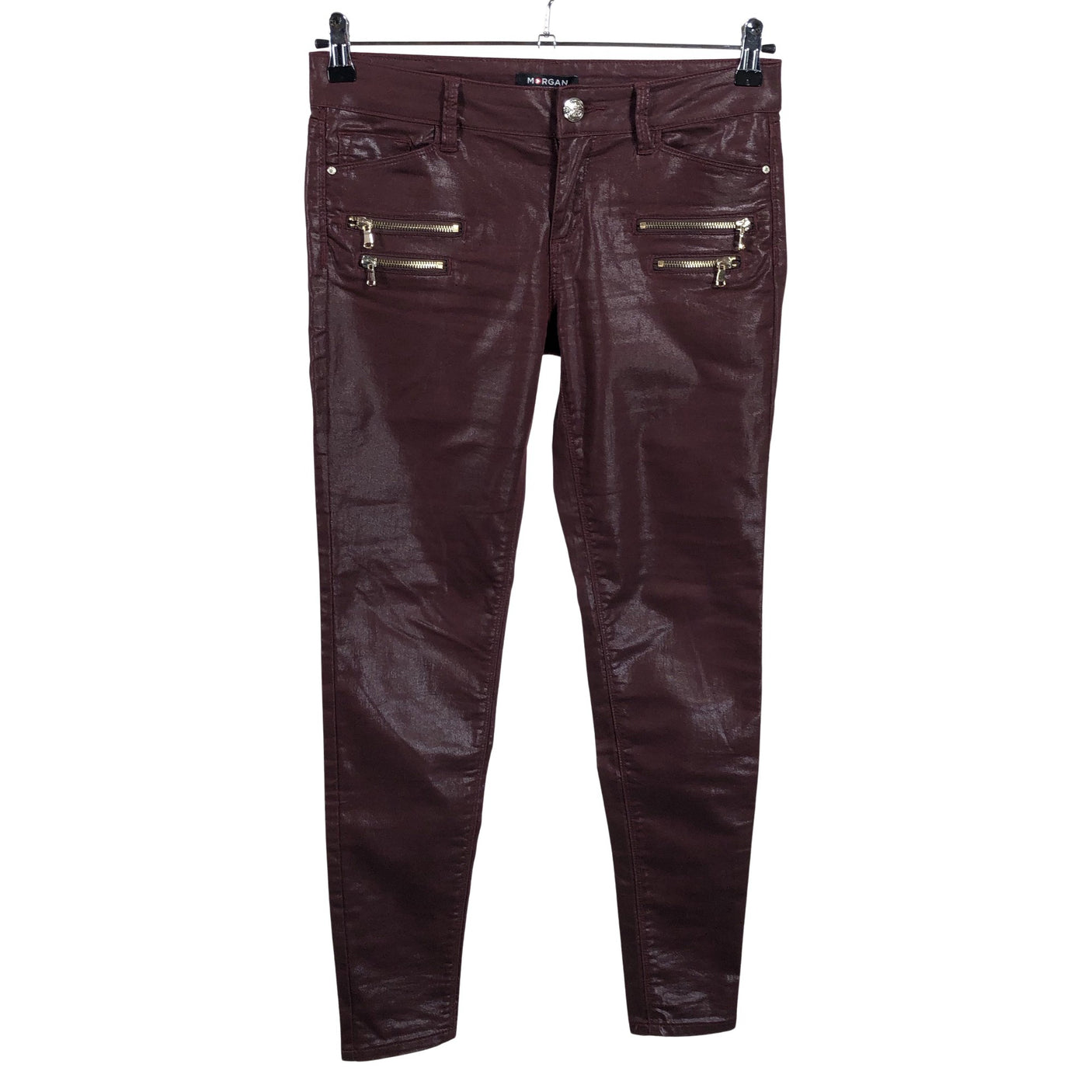 Unisex Morgan - Jeans, size 38 - Wine red (1)