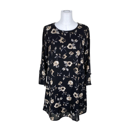Unisex Happy Holly - Schiffon dress, size 40 - Black ()