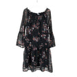 Unisex Lindex - Schiffon dress, size 146 - 152 - Black ()