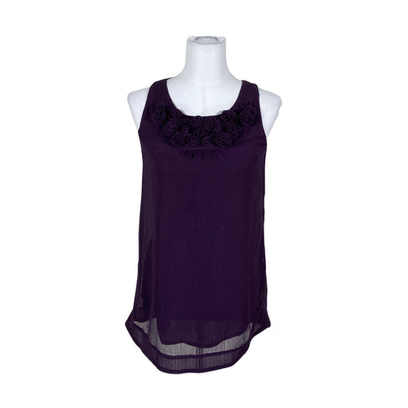 Unisex Soyaconcept - Schiffon tunic, size 34 - Violet ()