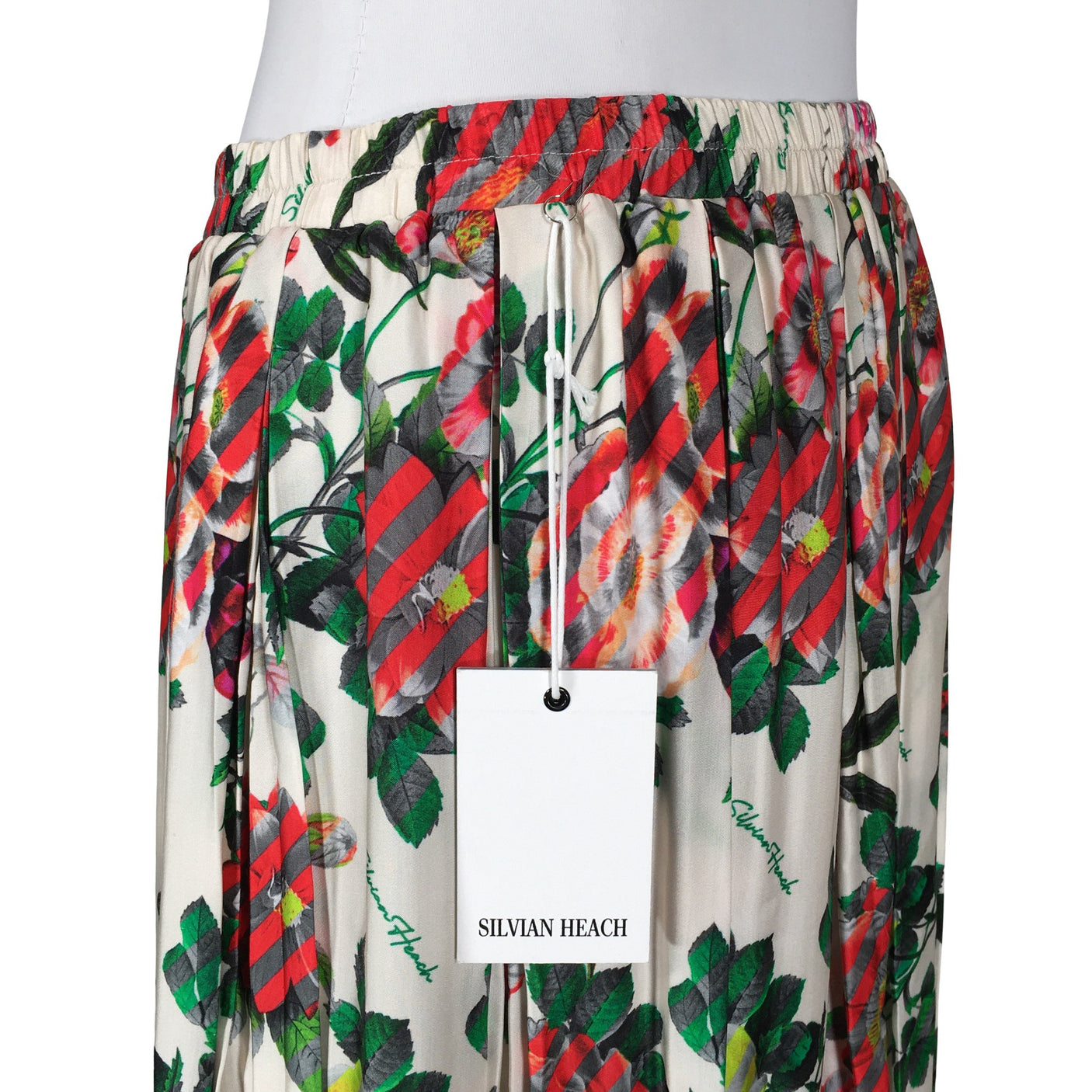 Unisex Silvian Heach - Fabric skirt, size 40 - Natural white (3)