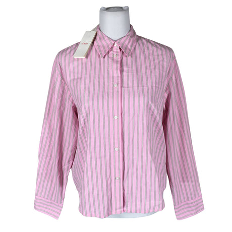 Unisex s.Oliver - Collared shirt, size 36 - Light pink ()