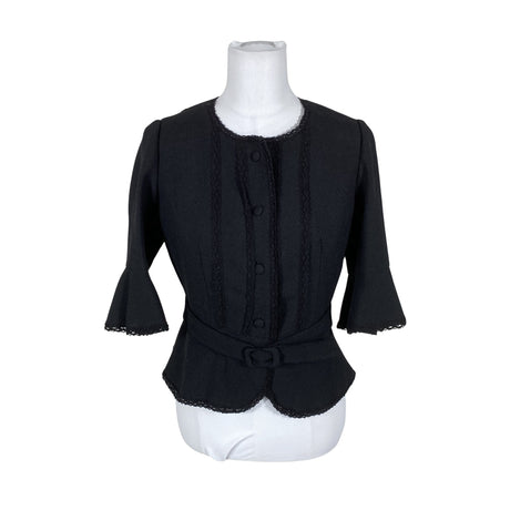 Unisex Kirjokangas - Jacket, size 38 - Black ()