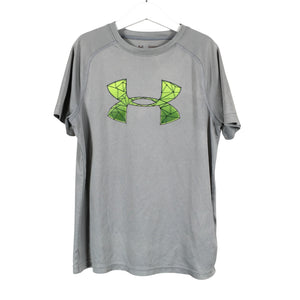 Unisex Under Armour - Sports shirt, short sleeve, size 152 - 158 - Gray (1)