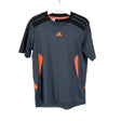 Unisex Adidas - Sports shirt, short sleeve, size 134 - 140 - Gray ()