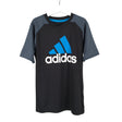Unisex Adidas - Sports shirt, short sleeve, size 134 - 140 - Black ()