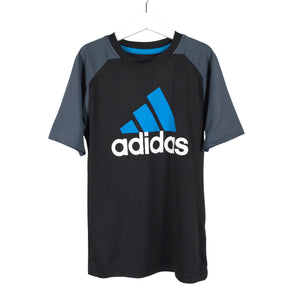 Unisex Adidas - Sports shirt, short sleeve, size 134 - 140 - Black (1)