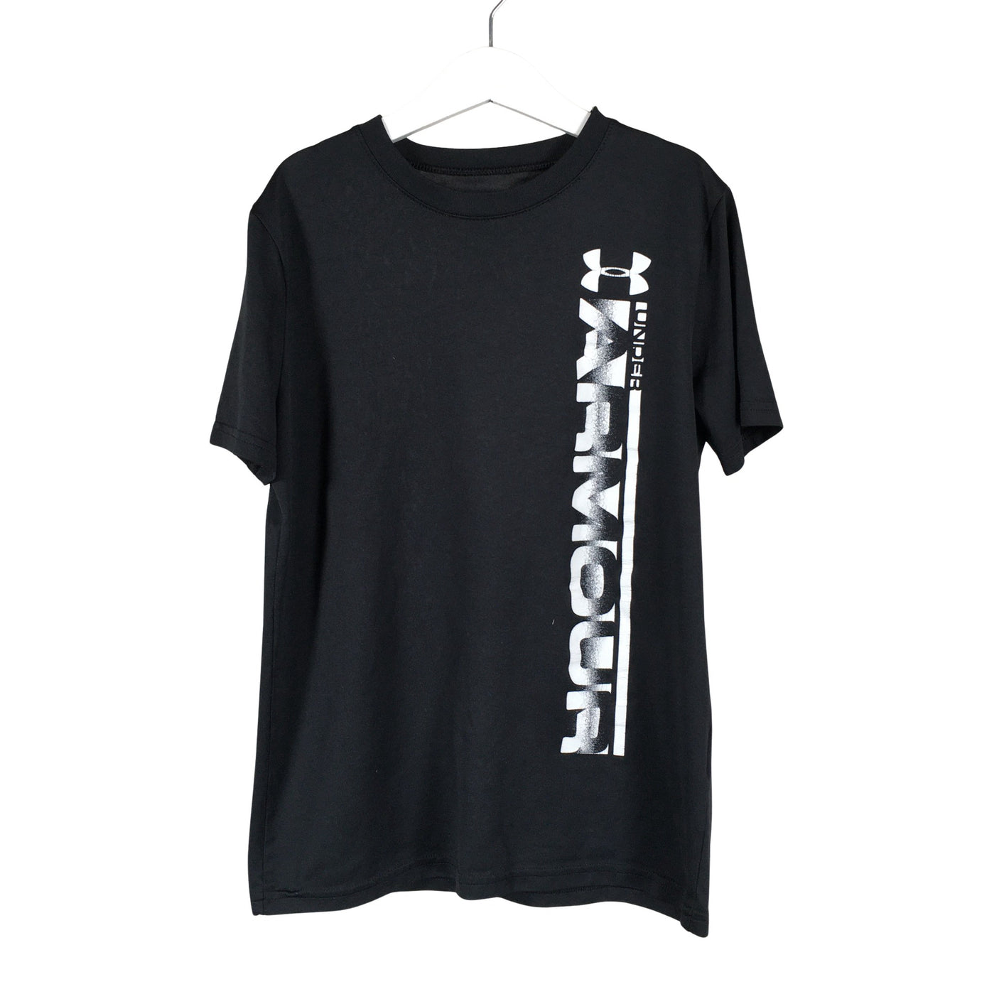 Unisex Under Armour - Sports shirt, short sleeve, size 140 - 146 - Black (1)