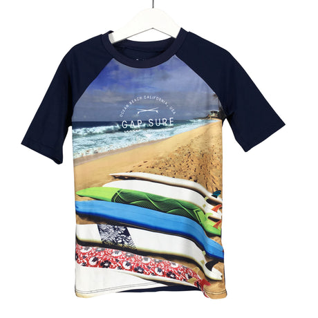 Unisex Gap - Swim shirt, size 116 - 122 - Blue ()