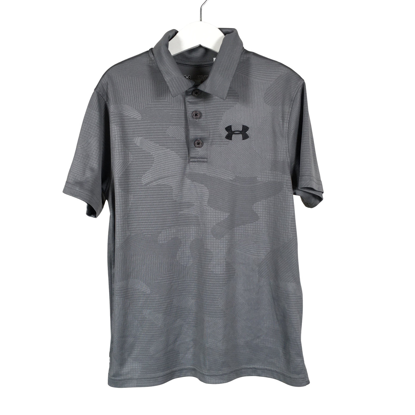 Unisex Under Armour - Sports shirt, short sleeve, size 134 - 140 - Gray (1)