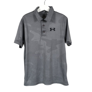 Unisex Under Armour - Sports shirt, short sleeve, size 134 - 140 - Gray (1)
