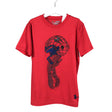 Unisex Under Armour - Sports shirt, short sleeve, size 140 - 146 - Red ()