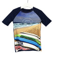 Unisex Gap - Swim shirt, size 104 - 110 - Blue ()