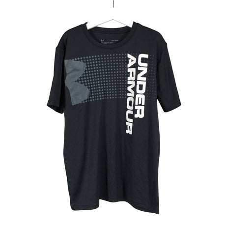 Unisex Under Armour - Sports shirt, short sleeve, size 140 - 146 - Black ()