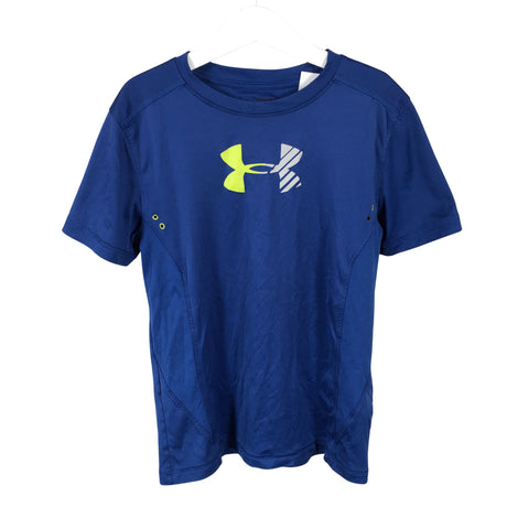 Unisex Under Armour - Sports shirt, short sleeve, size 134 - 140 - Blue ()
