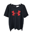 Unisex Under Armour - Sports shirt, short sleeve, size 128 - 134 - Black ()