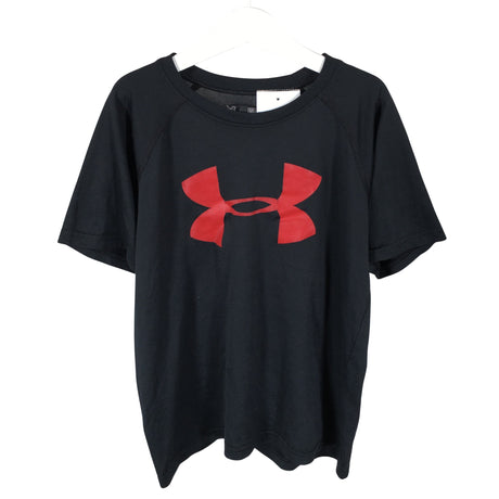 Unisex Under Armour - Sports shirt, short sleeve, size 128 - 134 - Black ()