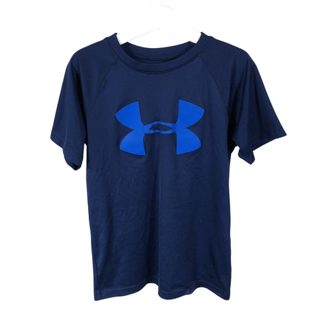Unisex Under Armour - Sports shirt, short sleeve, size 128 - 134 - Blue ()