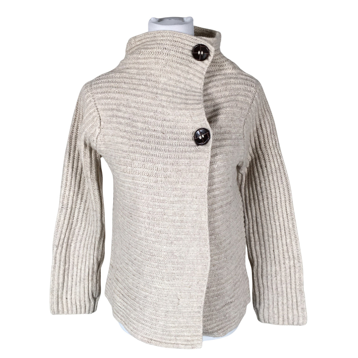 Unisex Fisherman - Cardigan, size 36 - Beige (1)