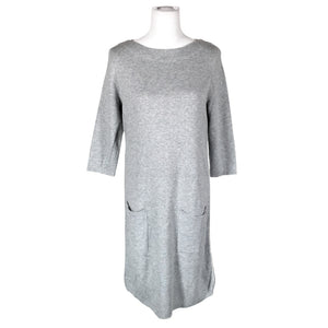 Unisex s.Oliver - Knit dress, size 38 - Gray (1)