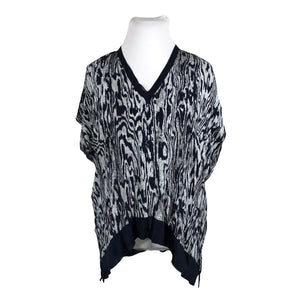 Unisex Wera Stockholm - Short-sleeved blouse, size 44 - Blue (1)